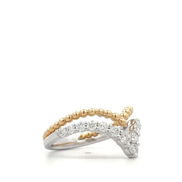 Diamond Fashion Ring Image 3 Hudson Valley Goldsmith New Paltz, NY