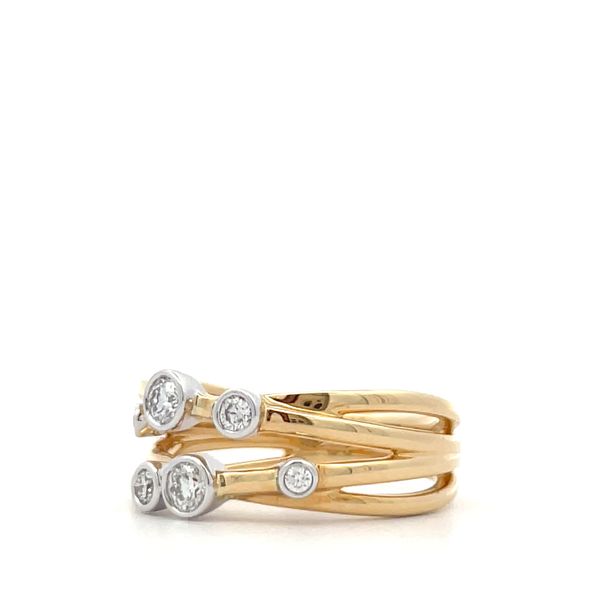 Diamond Fashion Ring Image 2 Hudson Valley Goldsmith New Paltz, NY