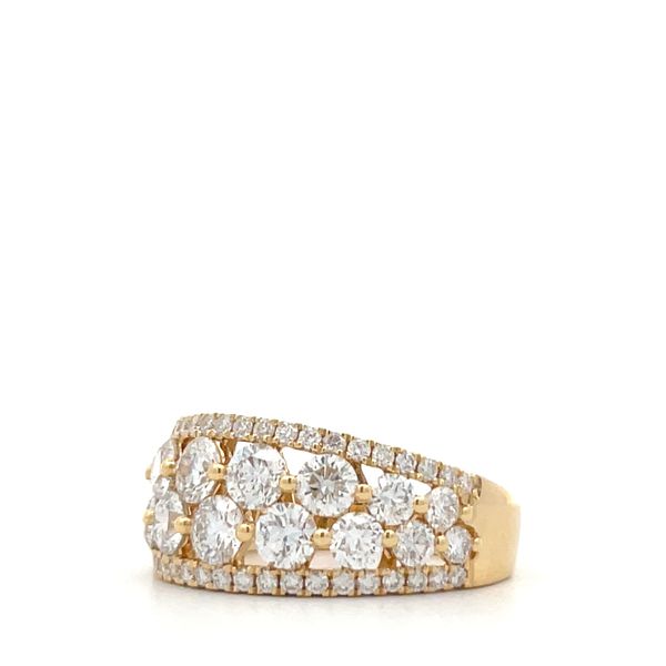 Diamond Fashion Ring Image 3 Hudson Valley Goldsmith New Paltz, NY