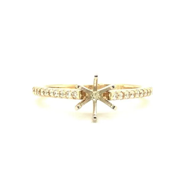 Semi-Mount Ring Hudson Valley Goldsmith New Paltz, NY