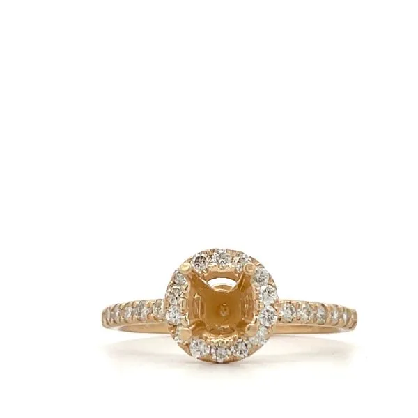 Semi-Mount Ring Hudson Valley Goldsmith New Paltz, NY