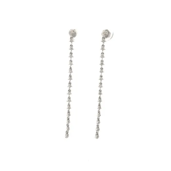 Diamond Earrings Hudson Valley Goldsmith New Paltz, NY