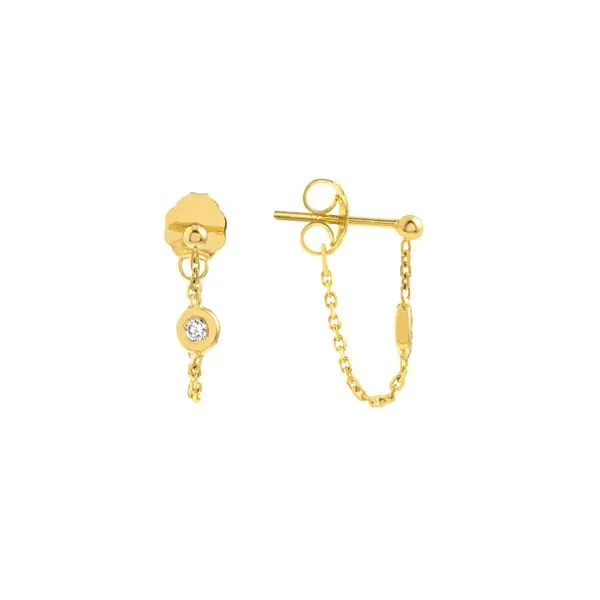 Diamond Earrings Hudson Valley Goldsmith New Paltz, NY