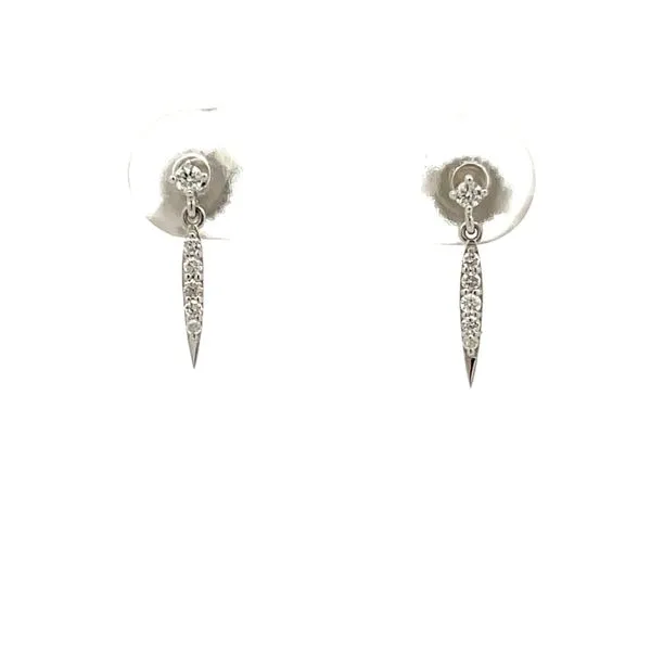 Diamond Earrings Hudson Valley Goldsmith New Paltz, NY