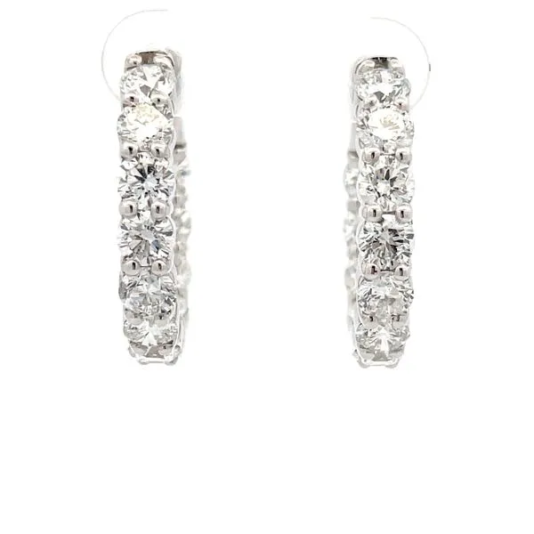 Diamond Earrings Hudson Valley Goldsmith New Paltz, NY