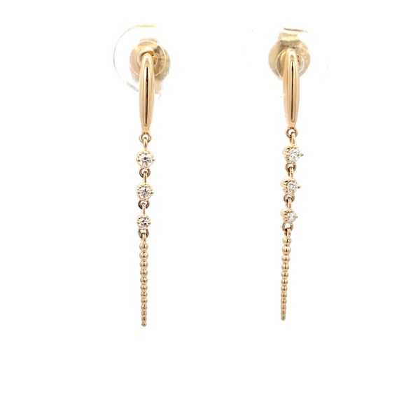 Diamond Earrings Hudson Valley Goldsmith New Paltz, NY