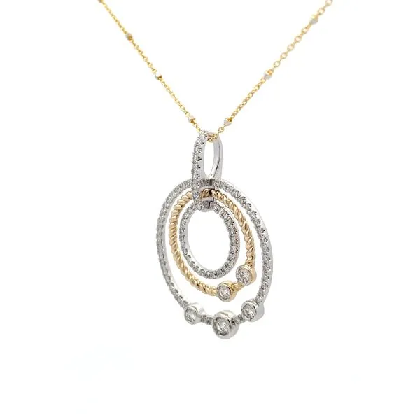 Diamond Pendant Image 2 Hudson Valley Goldsmith New Paltz, NY