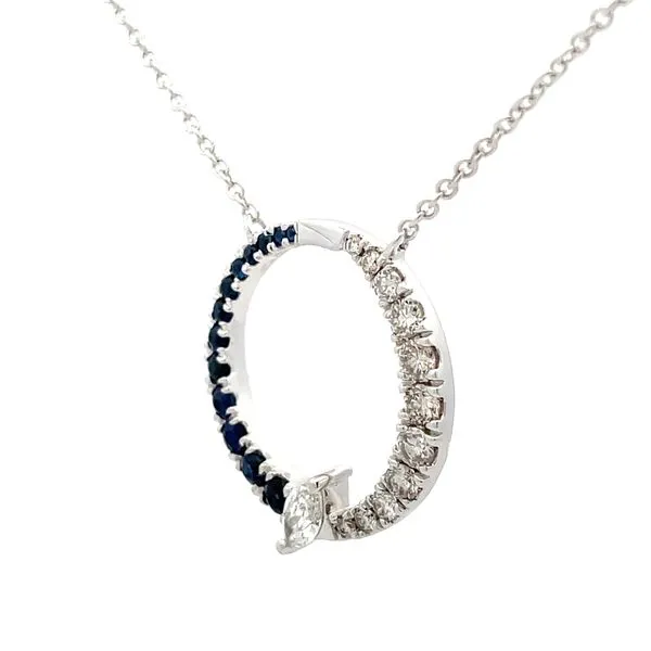 Diamond Pendant Image 3 Hudson Valley Goldsmith New Paltz, NY