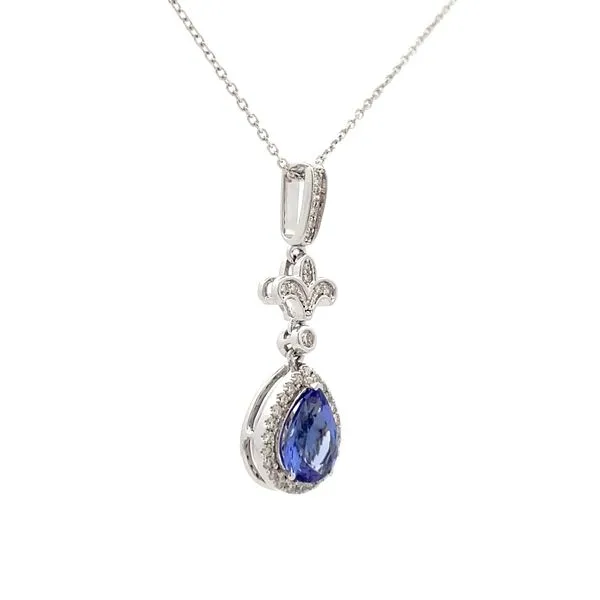 Diamond Pendant Image 2 Hudson Valley Goldsmith New Paltz, NY
