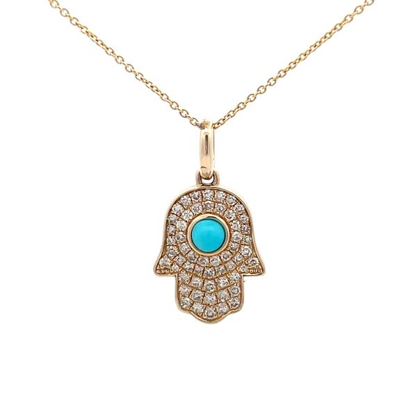 Diamond Pendant Hudson Valley Goldsmith New Paltz, NY