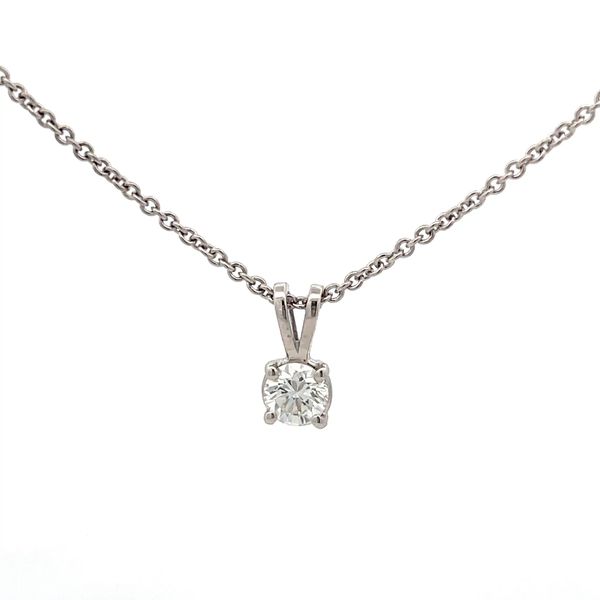 Diamond Pendant Hudson Valley Goldsmith New Paltz, NY
