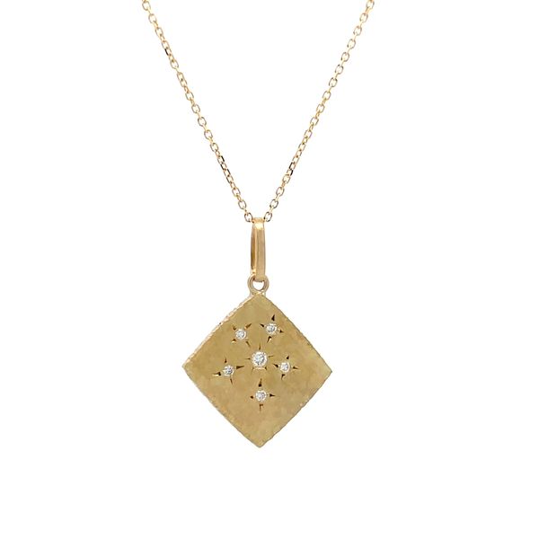 Diamond Pendant Hudson Valley Goldsmith New Paltz, NY