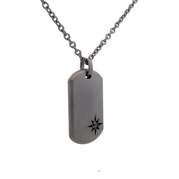 Diamond Pendant Image 3 Hudson Valley Goldsmith New Paltz, NY