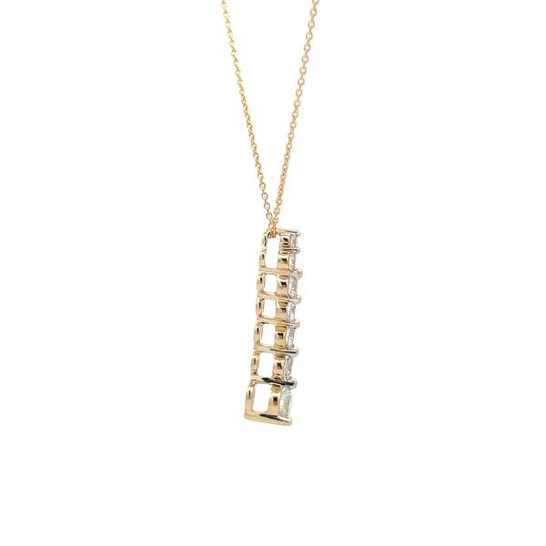 Diamond Pendant Image 3 Hudson Valley Goldsmith New Paltz, NY