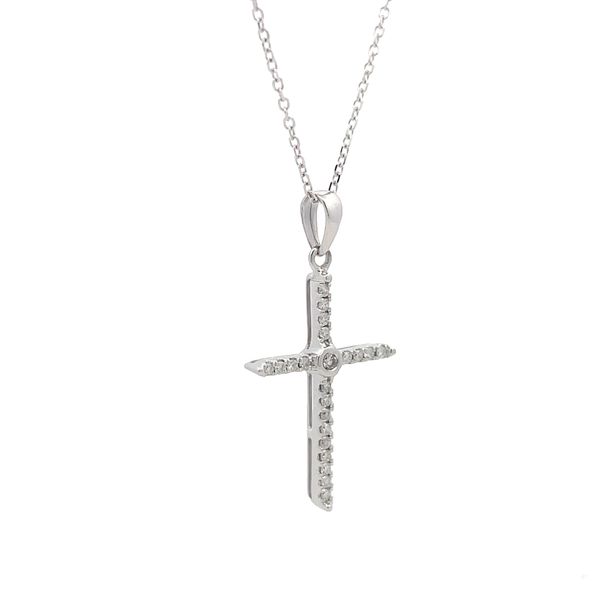 Diamond Pendant Image 2 Hudson Valley Goldsmith New Paltz, NY