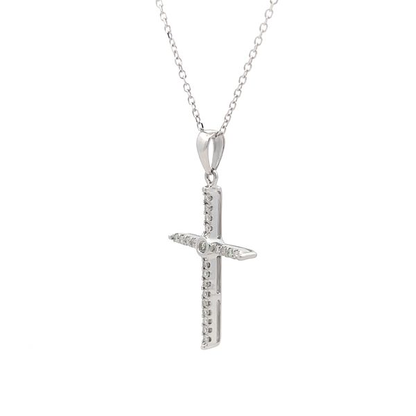 Diamond Pendant Image 3 Hudson Valley Goldsmith New Paltz, NY