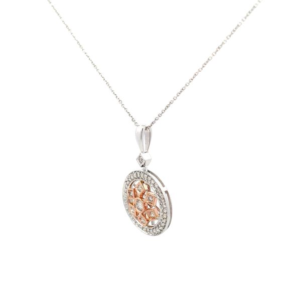 Diamond Pendant Image 3 Hudson Valley Goldsmith New Paltz, NY