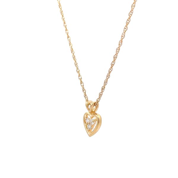 Diamond Pendant Image 3 Hudson Valley Goldsmith New Paltz, NY