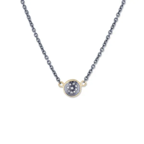 22k yellow gold and Sterling silver 