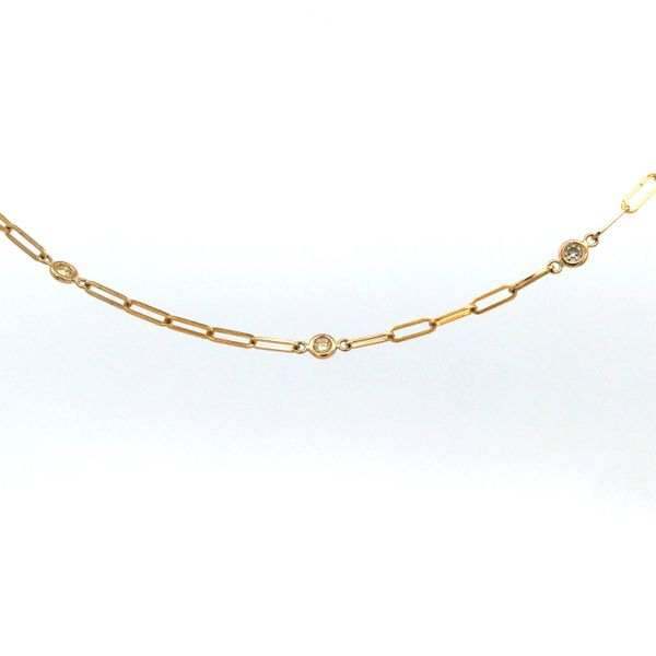 916 Gold Paperclip Necklace | Merlin Goldsmith