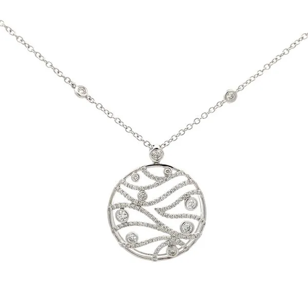 Diamond Necklace Hudson Valley Goldsmith New Paltz, NY