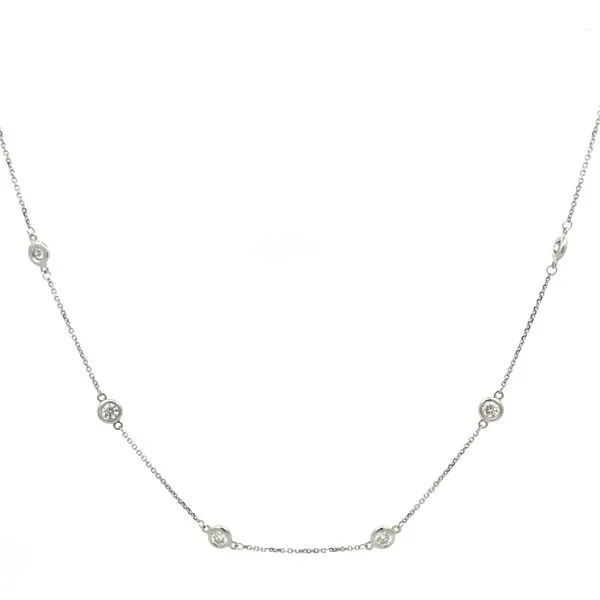 Diamond Necklace Hudson Valley Goldsmith New Paltz, NY