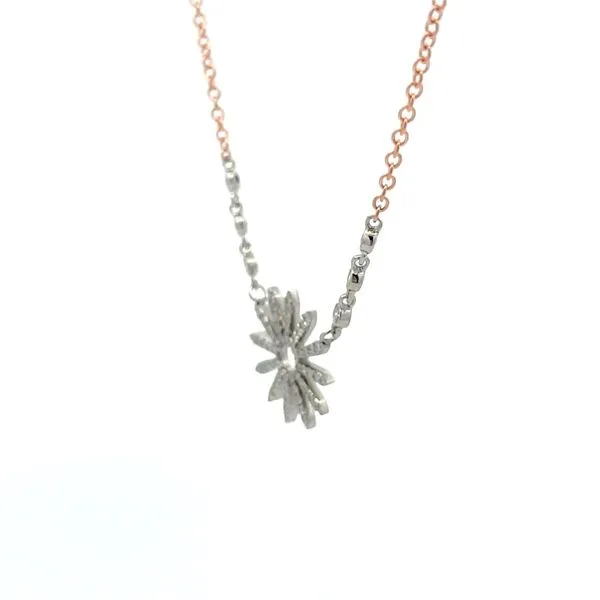 Diamond Necklace Image 3 Hudson Valley Goldsmith New Paltz, NY