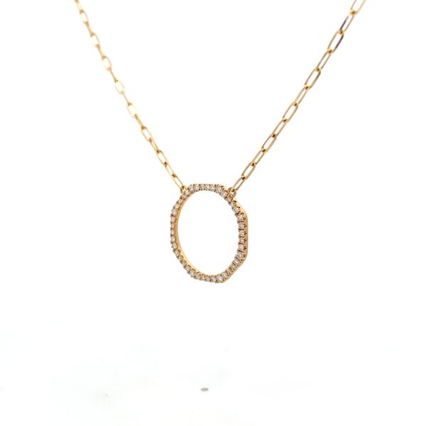 Diamond Necklace Image 2 Hudson Valley Goldsmith New Paltz, NY