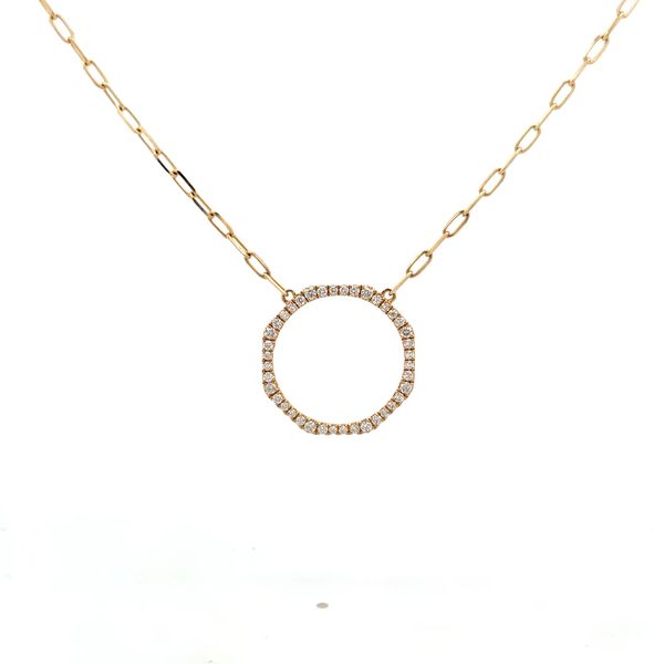 Diamond Necklace Hudson Valley Goldsmith New Paltz, NY