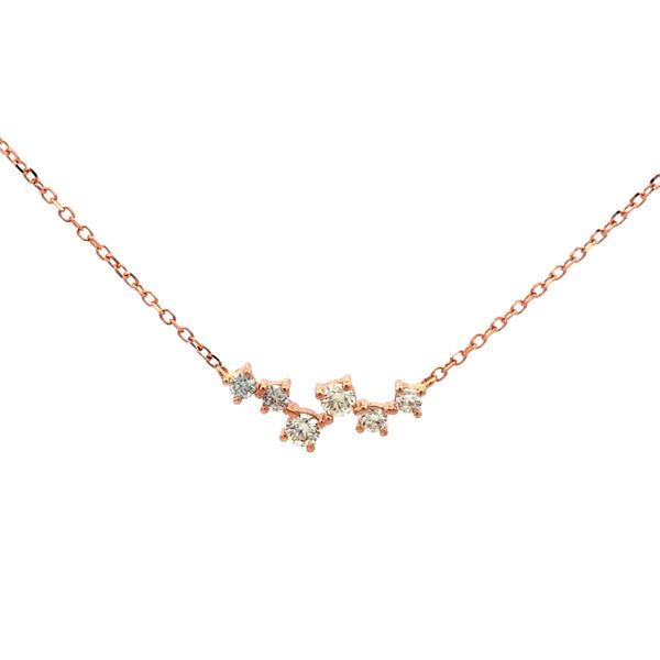 Diamond Necklace Hudson Valley Goldsmith New Paltz, NY