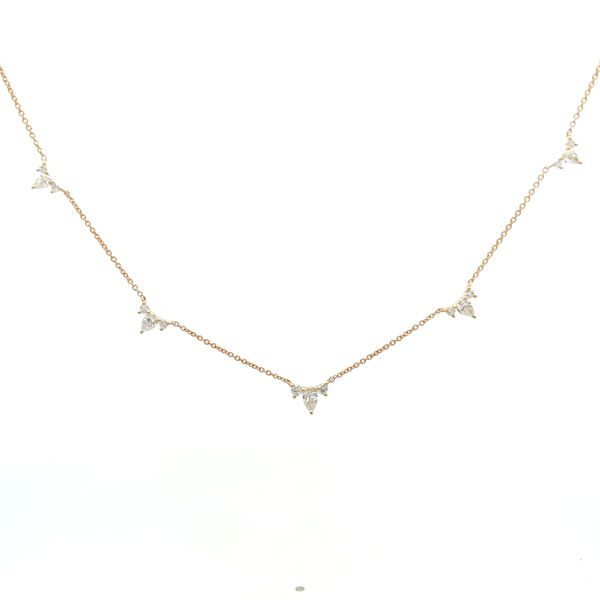 Diamond Necklace Hudson Valley Goldsmith New Paltz, NY