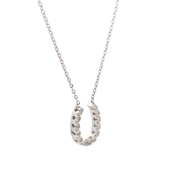 Diamond Necklace Image 2 Hudson Valley Goldsmith New Paltz, NY