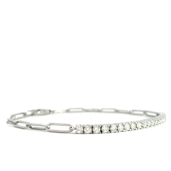 Diamond Bracelet Image 2 Hudson Valley Goldsmith New Paltz, NY
