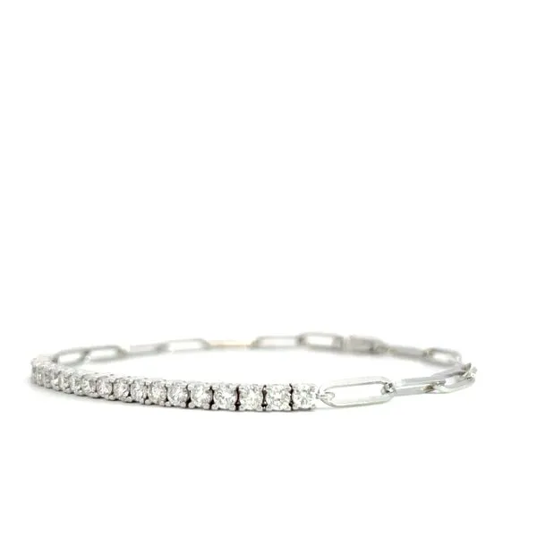 Diamond Bracelet Image 3 Hudson Valley Goldsmith New Paltz, NY