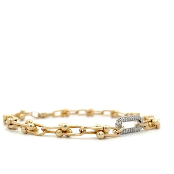 Diamond Bracelet Image 3 Hudson Valley Goldsmith New Paltz, NY