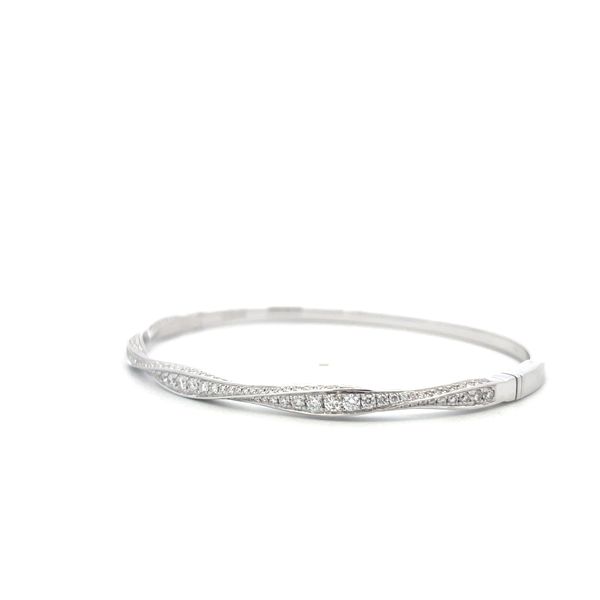 Diamond Bracelet Image 3 Hudson Valley Goldsmith New Paltz, NY