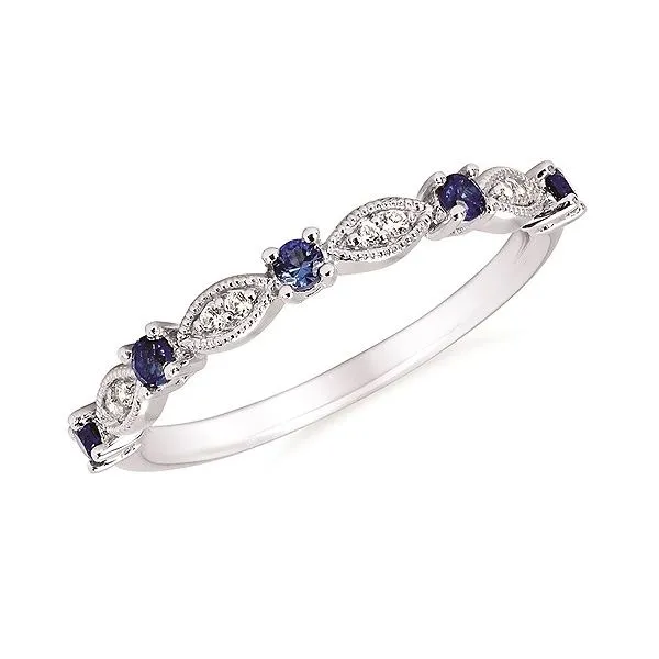 Sapphire And Diamond Fashion Ring Hudson Valley Goldsmith New Paltz, NY