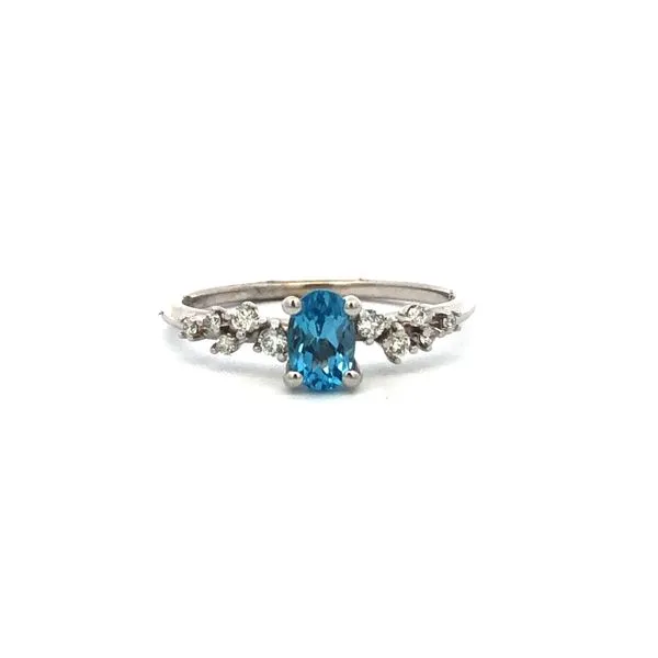Colored Stone Ring Hudson Valley Goldsmith New Paltz, NY