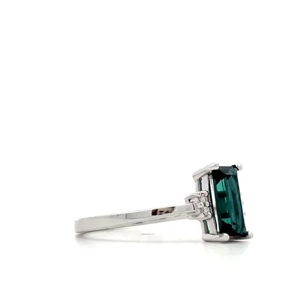 Colored Stone Ring Image 2 Hudson Valley Goldsmith New Paltz, NY
