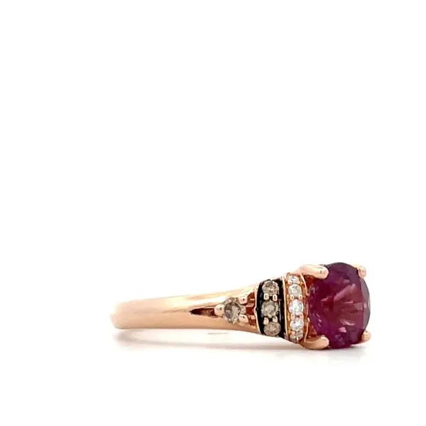 Colored Stone Ring Image 2 Hudson Valley Goldsmith New Paltz, NY