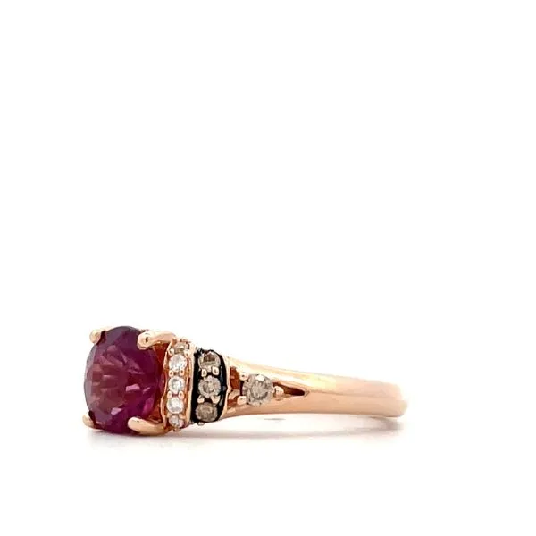 Colored Stone Ring Image 3 Hudson Valley Goldsmith New Paltz, NY