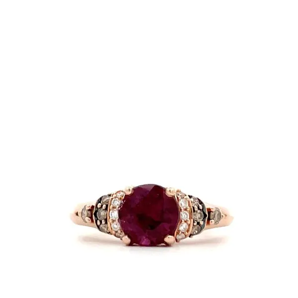 Colored Stone Ring Hudson Valley Goldsmith New Paltz, NY