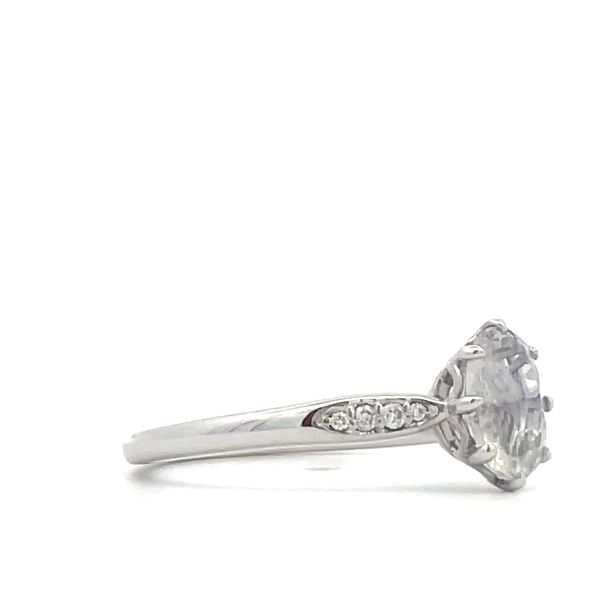 Colored Stone Ring Image 2 Hudson Valley Goldsmith New Paltz, NY