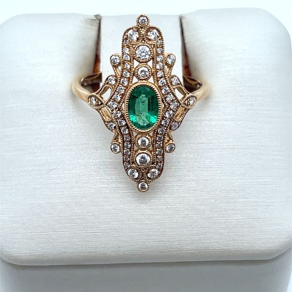 Colored Stone Ring Hudson Valley Goldsmith New Paltz, NY