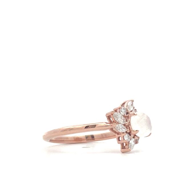 Colored Stone Ring Image 3 Hudson Valley Goldsmith New Paltz, NY