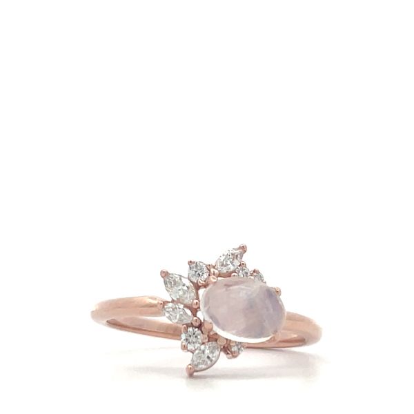 Colored Stone Ring Hudson Valley Goldsmith New Paltz, NY