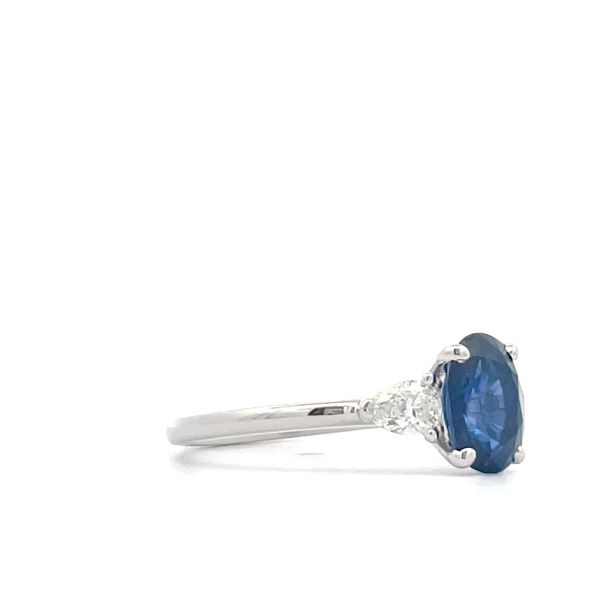 Colored Stone Ring Image 2 Hudson Valley Goldsmith New Paltz, NY