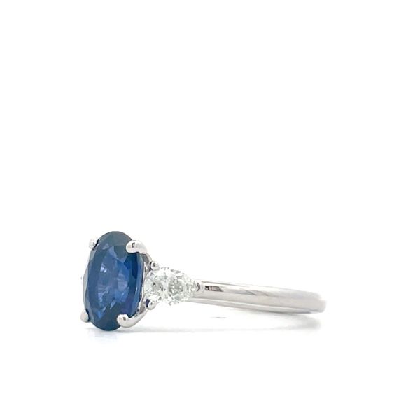 Colored Stone Ring Image 3 Hudson Valley Goldsmith New Paltz, NY