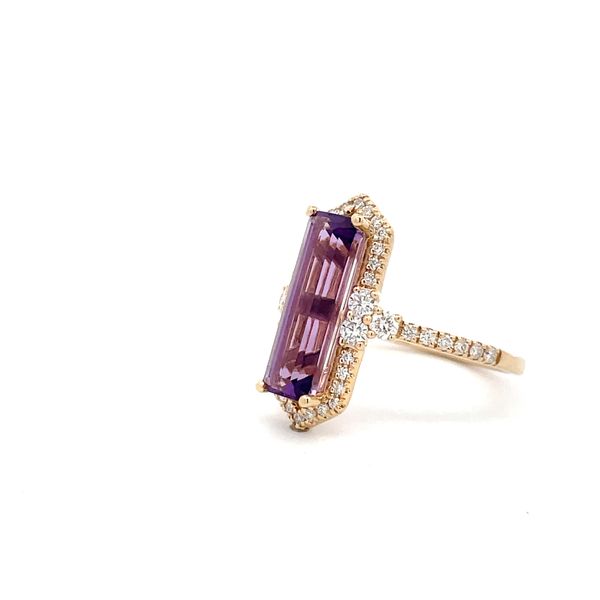 Colored Stone Ring Image 2 Hudson Valley Goldsmith New Paltz, NY