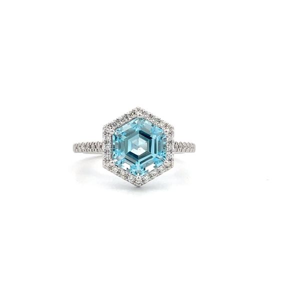 Colored Stone Ring Hudson Valley Goldsmith New Paltz, NY